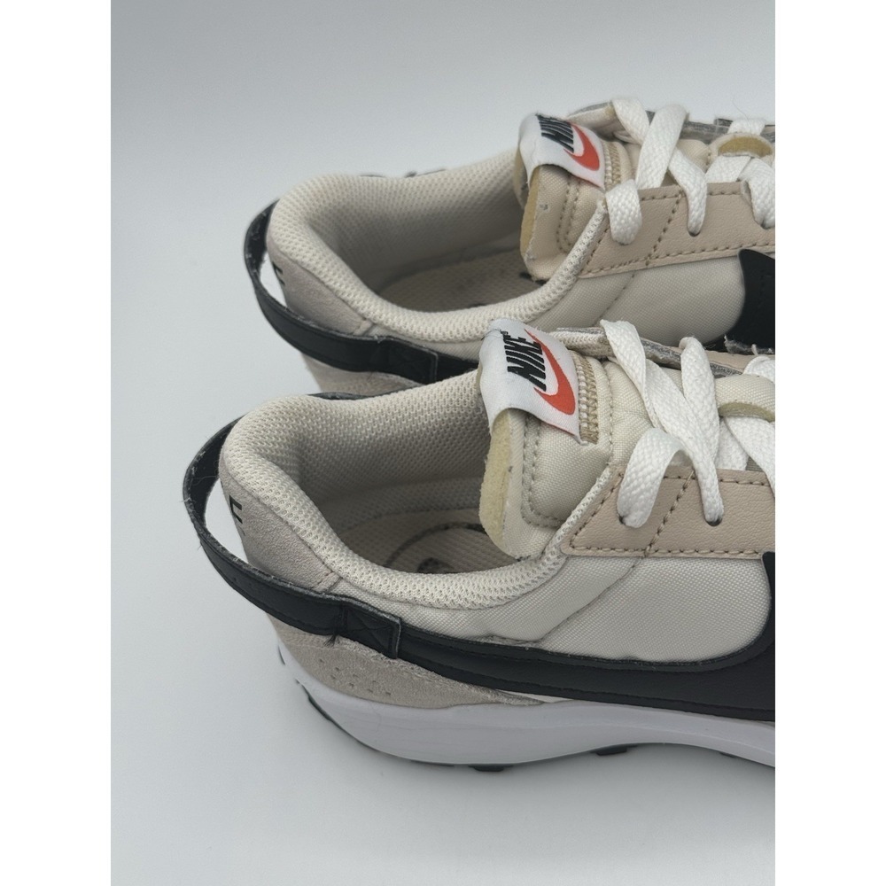 Nike WMNS Waffle Debut [DH9523-102] Women Casual Shoes Sanddrift/Black Sz 7.5 - Picture 4 of 12